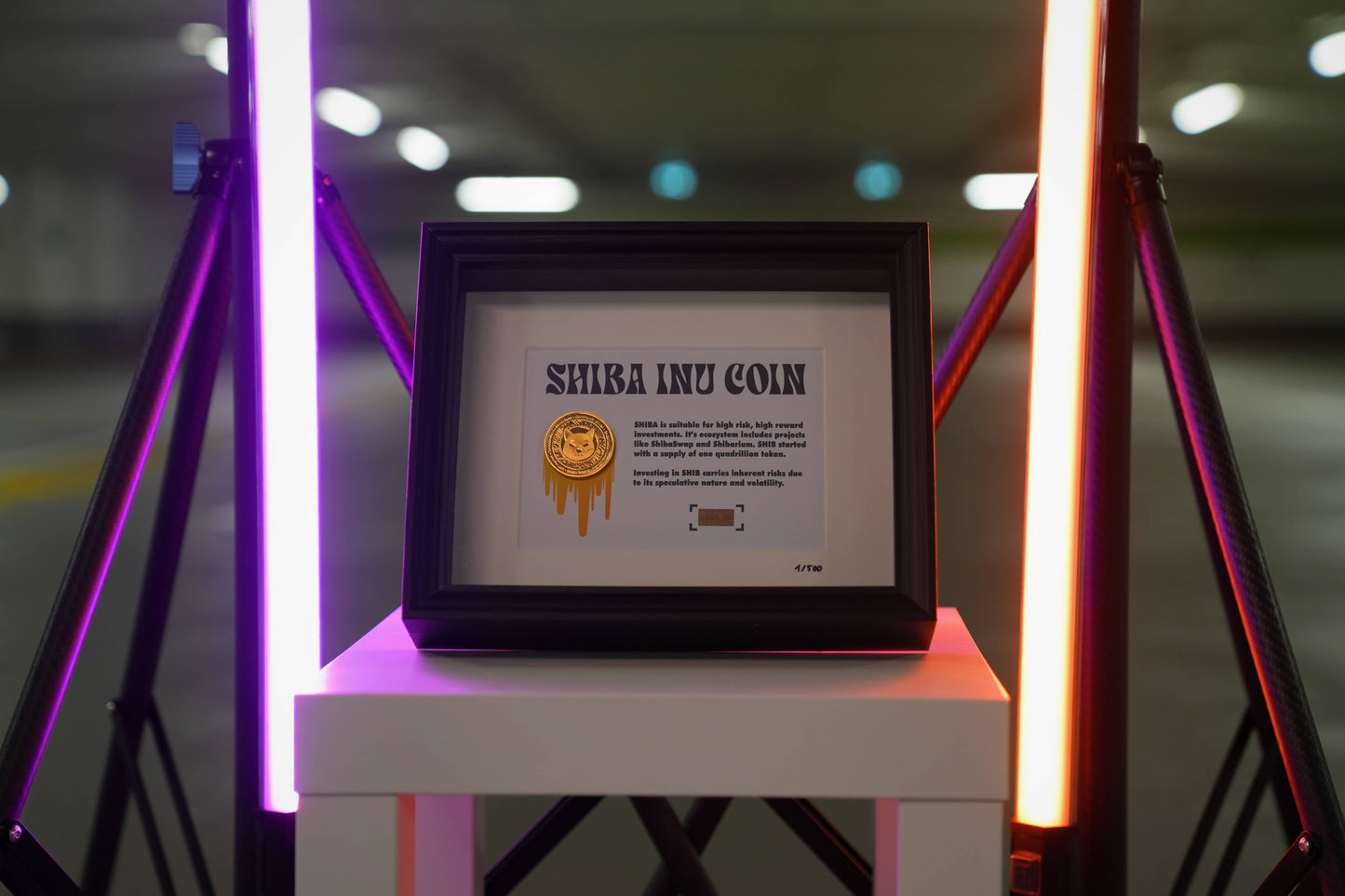 Shiba Inu Coin Frame