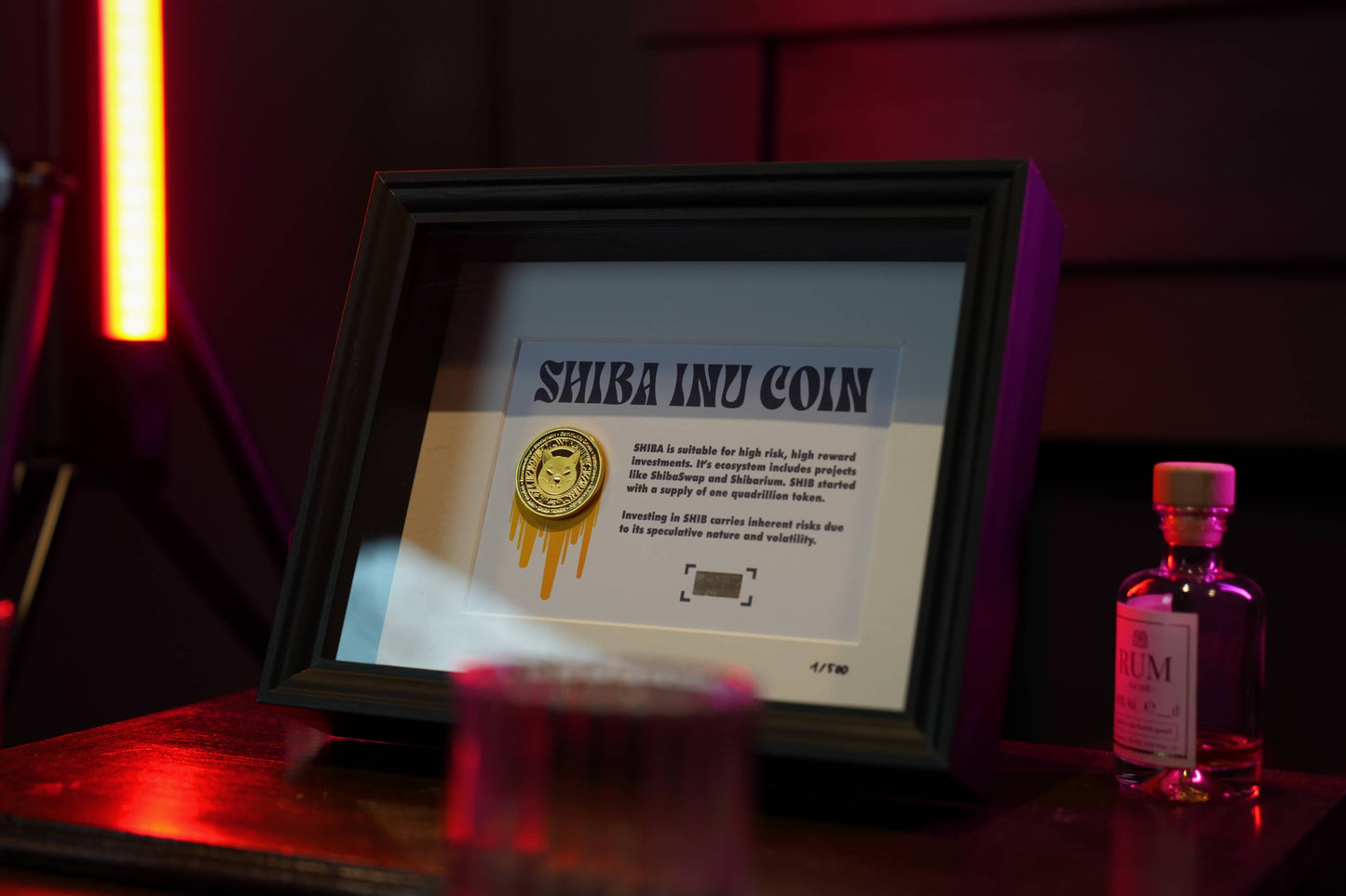 Shiba Inu Coin Frame