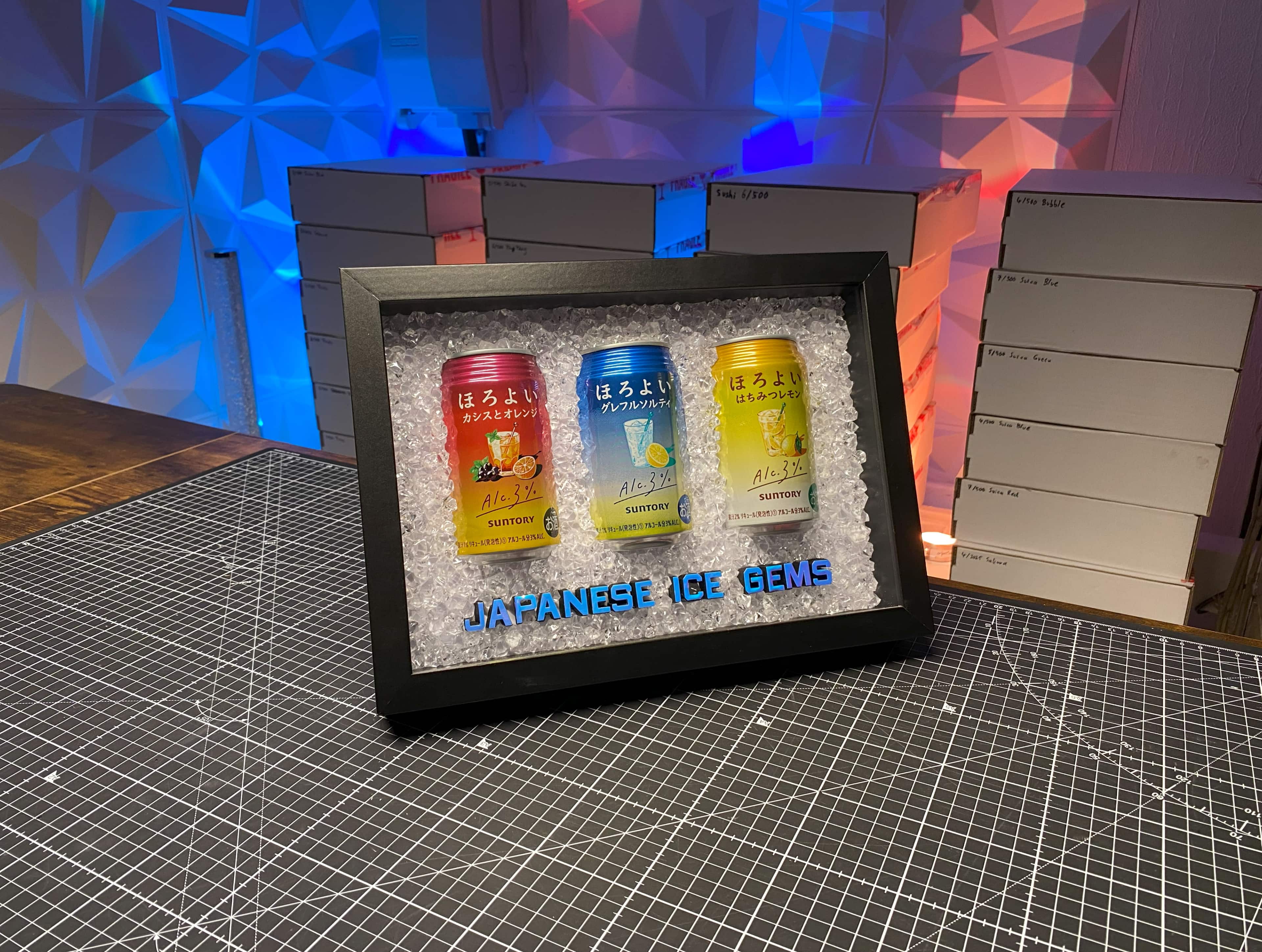Japanese Ice Gems Frame – Sakura Studios