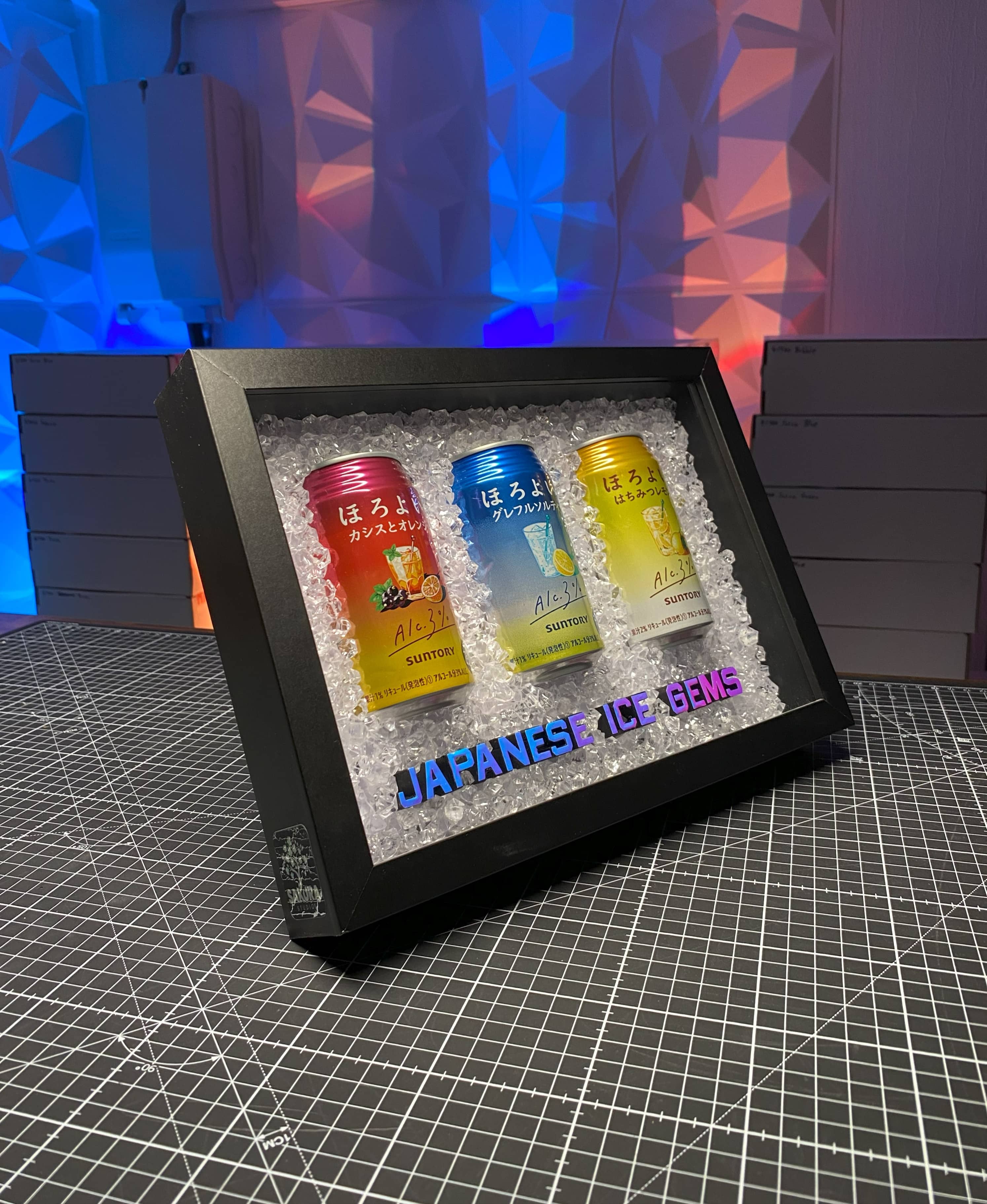 Japanese Ice Gems Frame – Sakura Studios